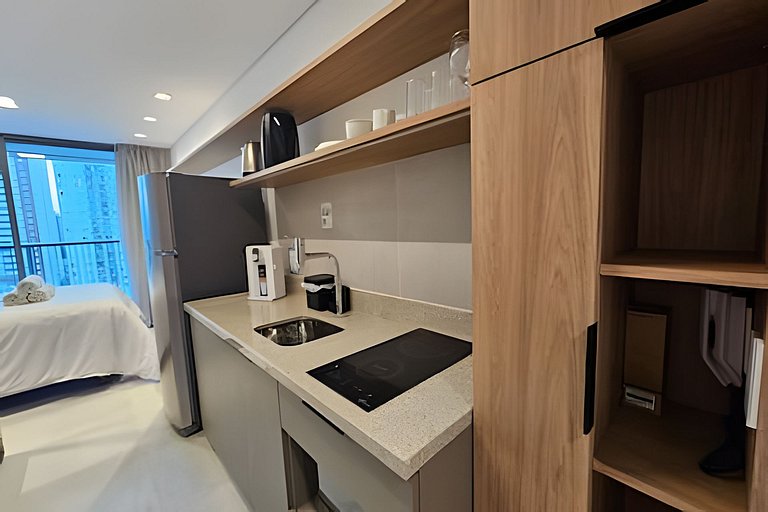 Studio com excelente localização no Tatuapé