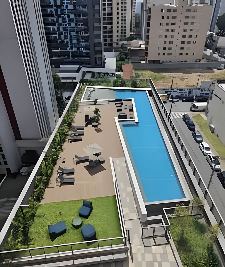 Studio elegante e funcional – curta temporada