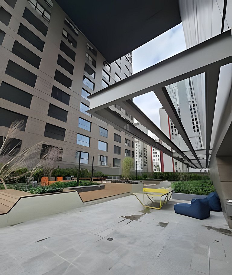 Studio elegante e funcional – curta temporada