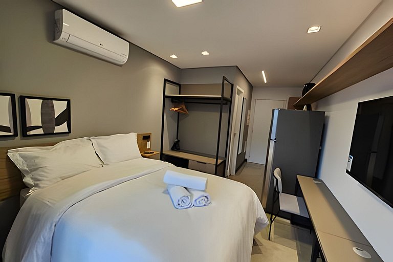 Tatuapé - São Paulo, Studio lindo e completo.