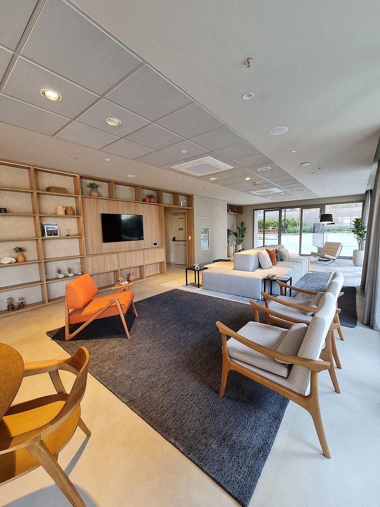 Apartamento completo, equipado e com Enxoval