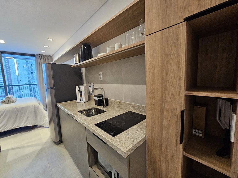 Studio com excelente localização no Tatuapé