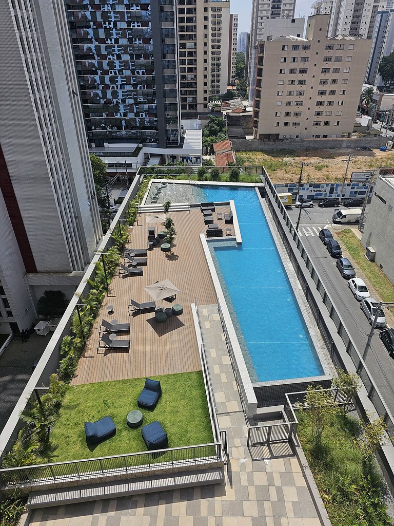 Apartamento completo, equipado e com Enxoval