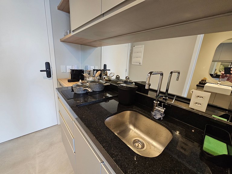 Studio mobiliado com Wi-Fi - Tatuapé