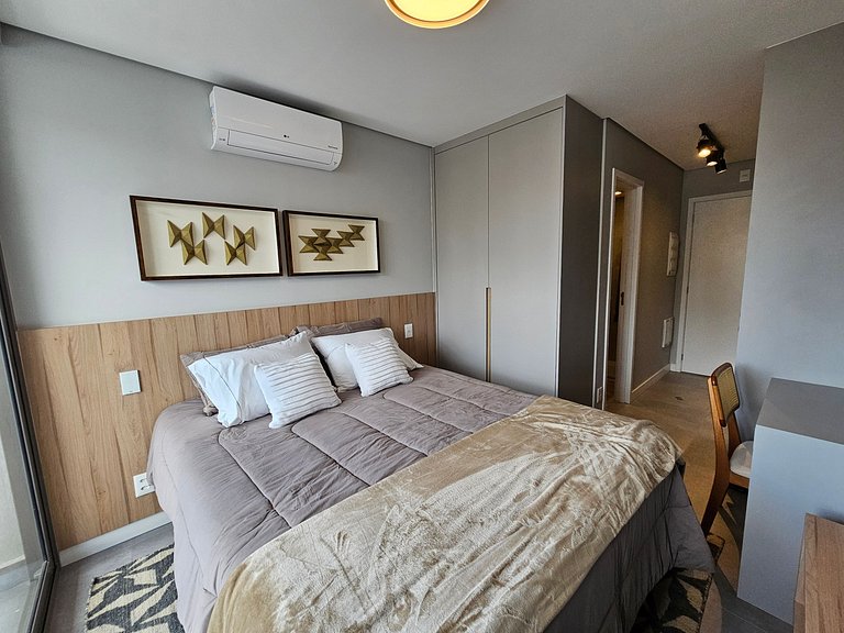 Studio mobiliado com Wi-Fi - Tatuapé