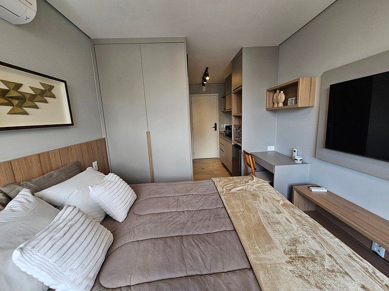 Studio mobiliado com Wi-Fi - Tatuapé