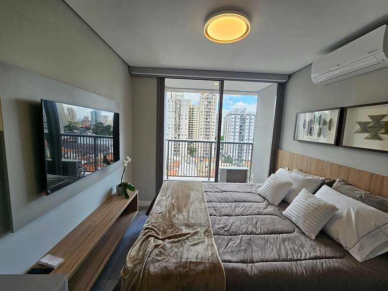 Studio mobiliado com Wi-Fi - Tatuapé