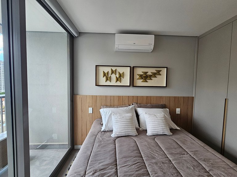 Studio mobiliado com Wi-Fi - Tatuapé