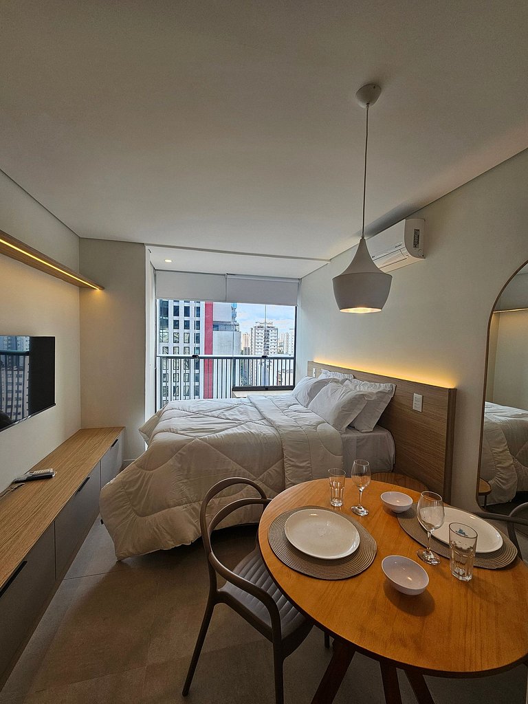 Studio com excelente localização no Tatuapé