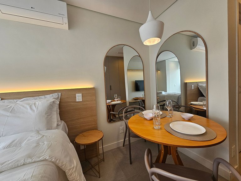 Studio com excelente localização no Tatuapé