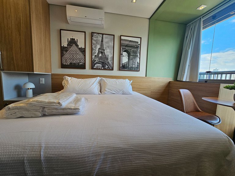 Apartamento Designe no Tatuapé próximo ao Metrô.