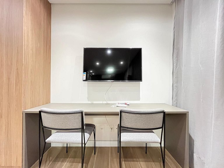 Studio Sofisticado com Garagem - Tatuapé