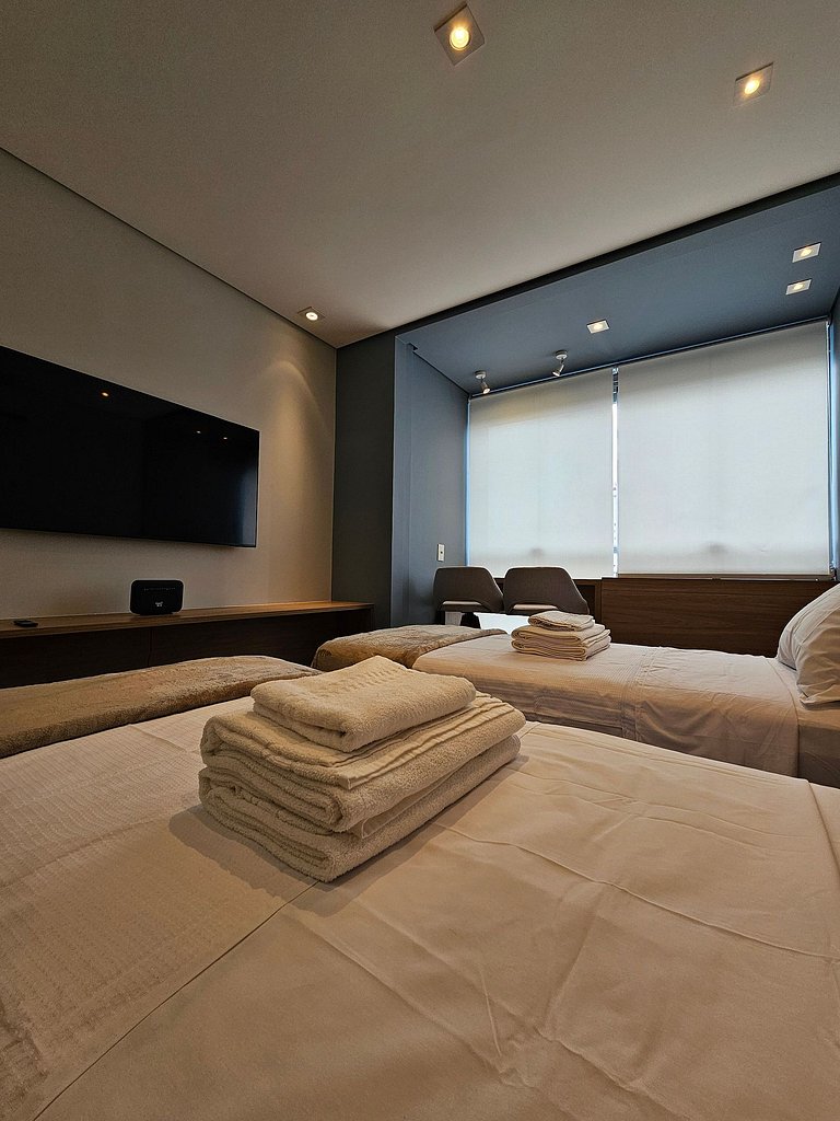 Studio novo e equipado no Tatuapé