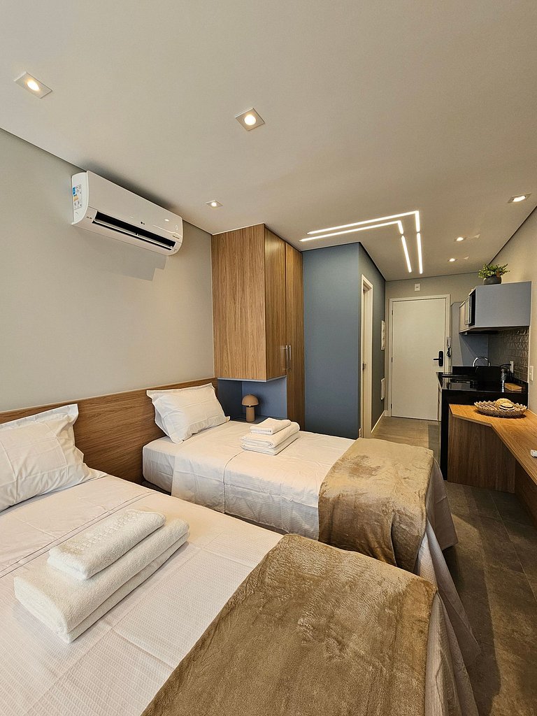 Studio novo e equipado no Tatuapé