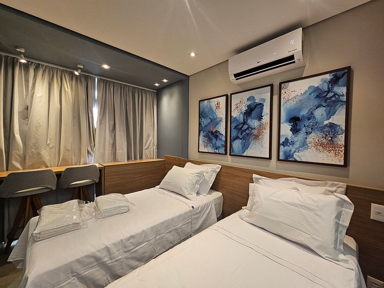 Studio novo e equipado no Tatuapé