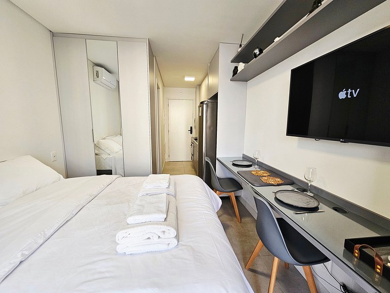 Studio moderno no Tatuapé próximo ao metrô