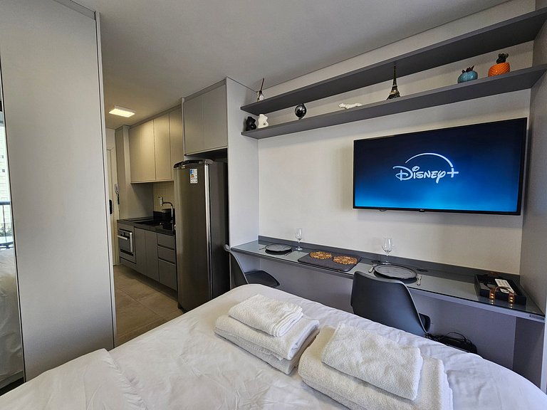 Studio moderno no Tatuapé próximo ao metrô