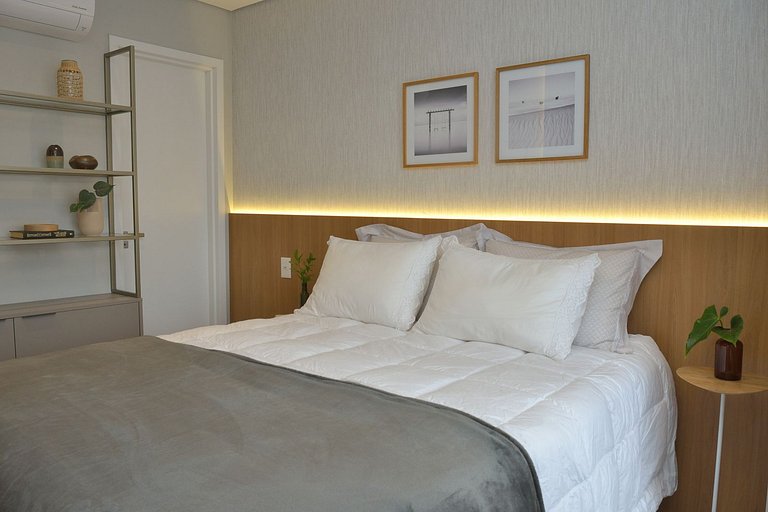 Apartamentos completo, equipado e com Enxoval