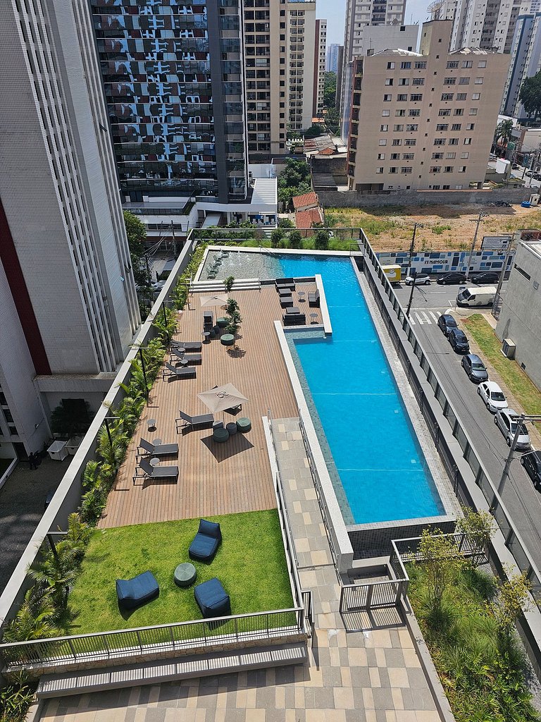 Apartamento completo, equipado e com Enxoval