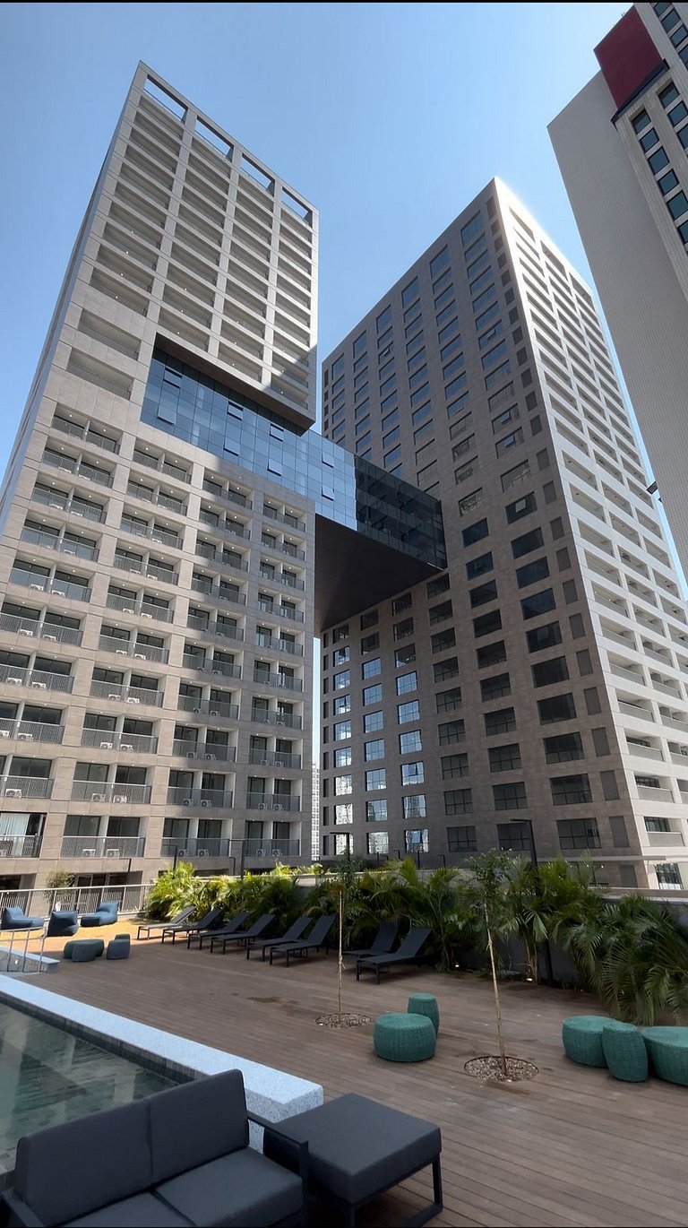 Apartamentos completo, equipado e com Enxoval