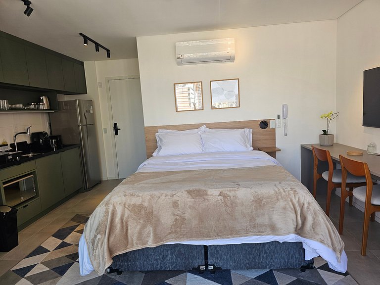 Studio Tatuapé Próximo ao Shopping c/ Vaga