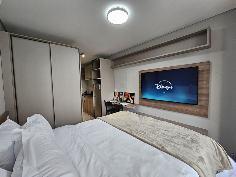 Studio Moderno no Eixo Platina - 500m Metrô Carrão