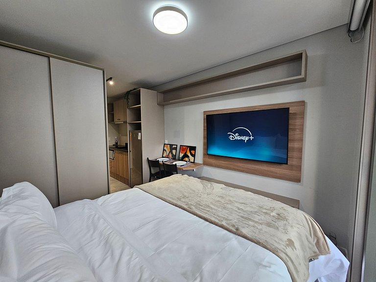 Studio Funcional no Almagah 227 | 200m Metrô