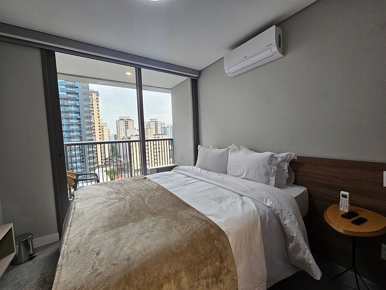 Studio Funcional no Almagah 227 | 200m Metrô