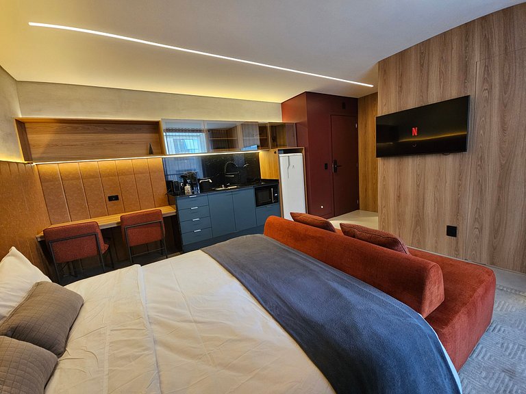 Studio Charmoso no Tatuapé – Com Vaga