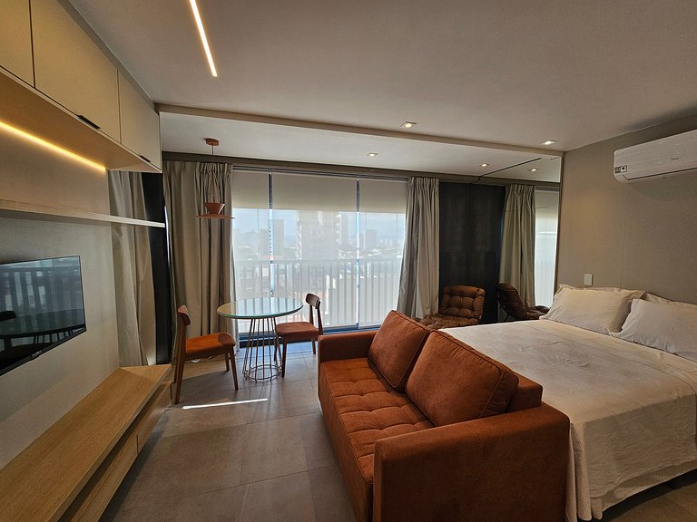 Studio próximo H. São Luís, Shopping Anália Franco