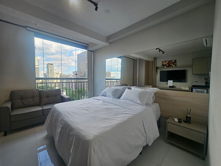 Apartamento com Piscina no Rooftop