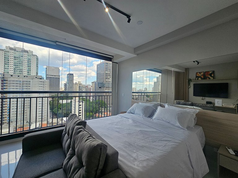 Apartamento com Piscina no Rooftop