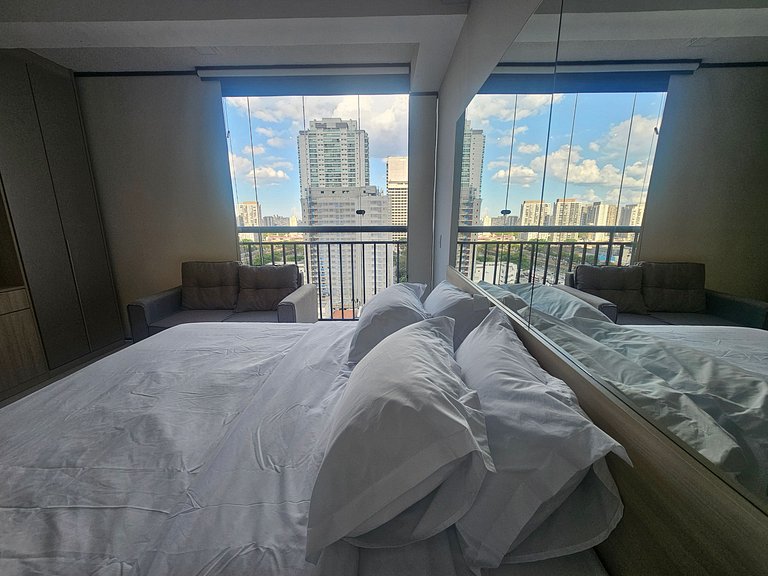 Apartamento com Piscina no Rooftop