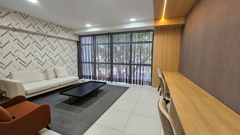 Apartamento com Piscina no Rooftop