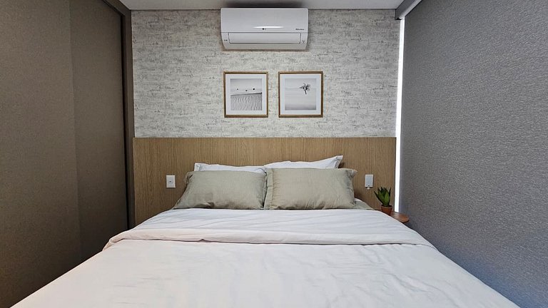 Studio novo e moderno em um edifício exclusivo