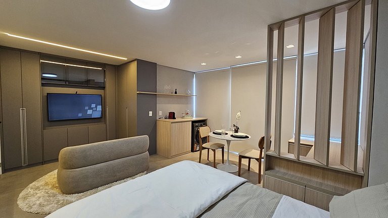 Studio com garagem no Tatuapé