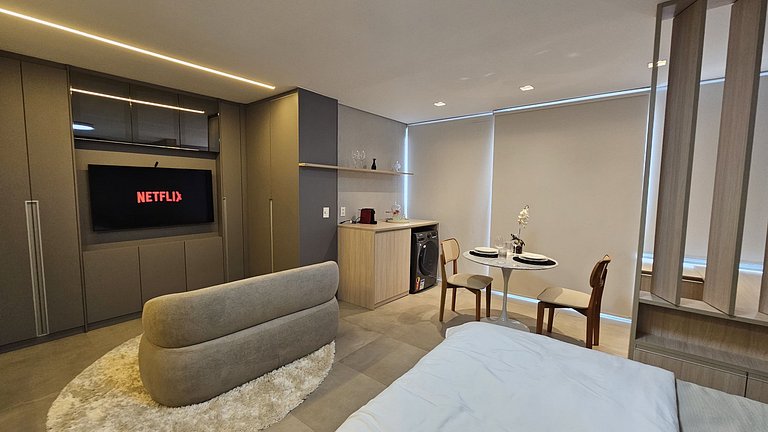 Studio com garagem no Tatuapé