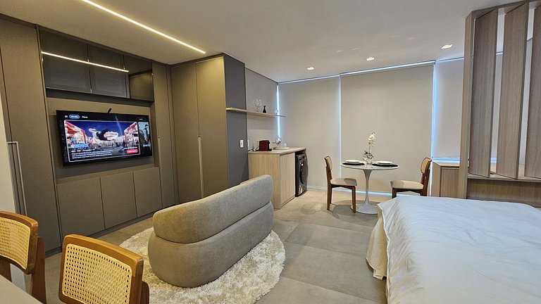 Studio com garagem no Tatuapé