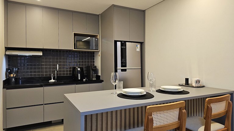 Studio com garagem no Tatuapé