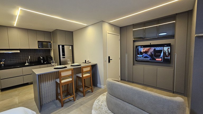 Studio com garagem no Tatuapé