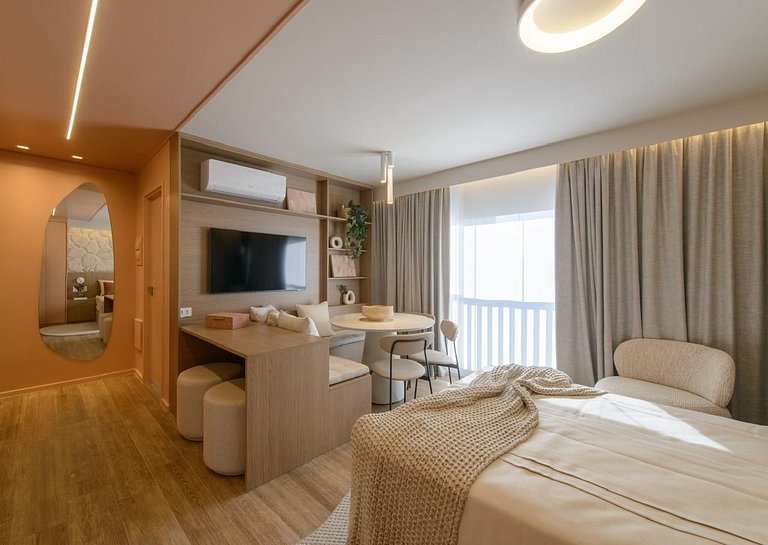 Belo studio c/ Vaga no Tatuapé