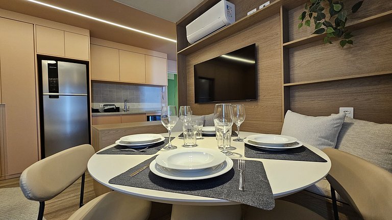 Belo studio c/ Vaga no Tatuapé