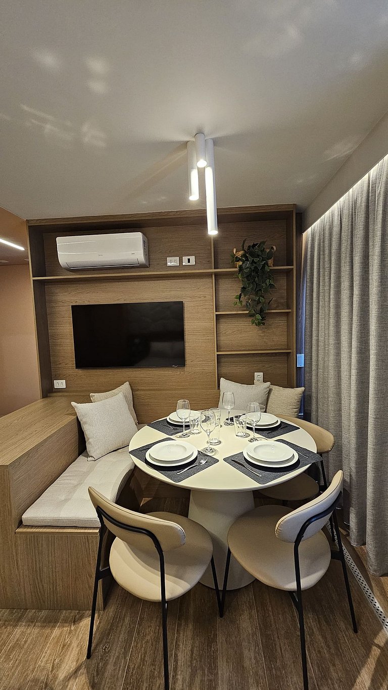 Belo studio c/ Vaga no Tatuapé