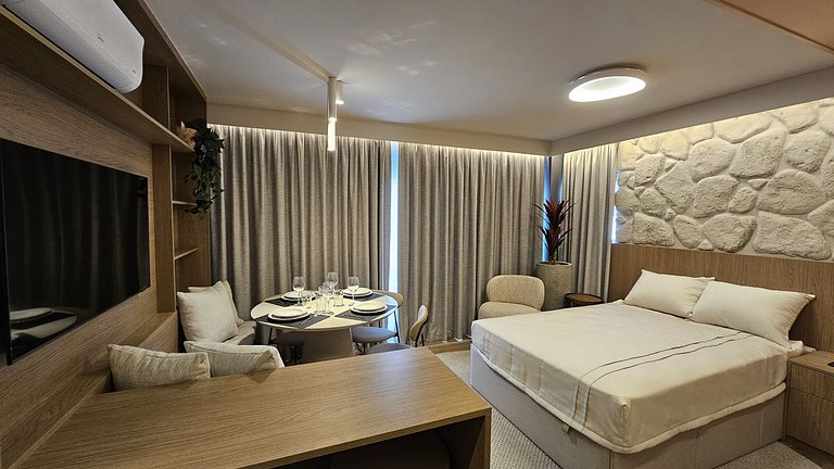 Belo studio c/ Vaga no Tatuapé