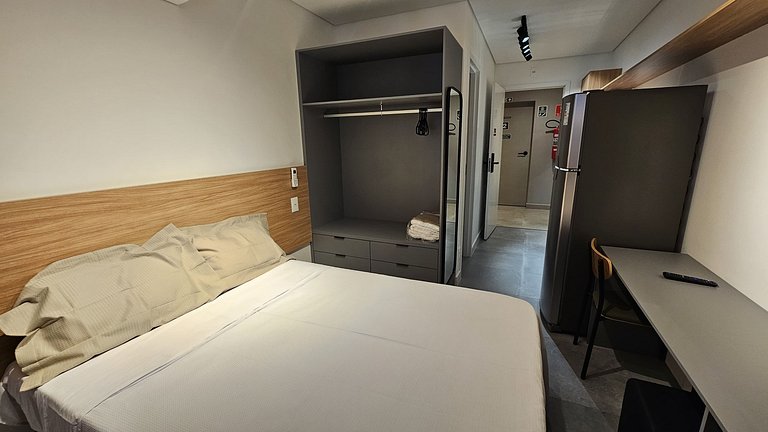 Novo studio c/ ótima localização