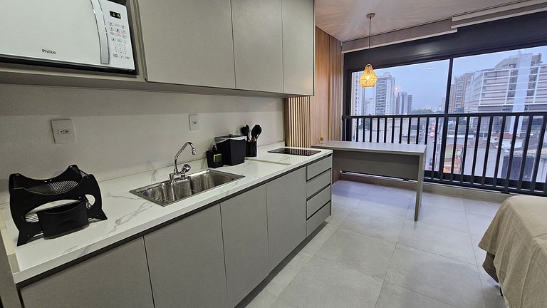 Novo Studio com Vaga de Garagem